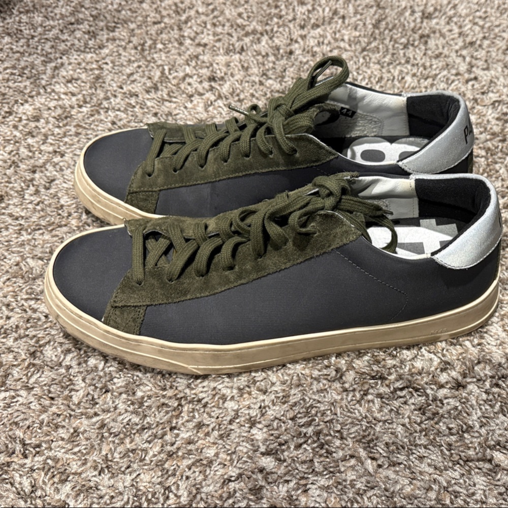 P448 Navy and Olive Sneakers